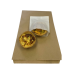 Grease proof paper Bags - GP 1/2 (140 high x 120mm wide) p/1000