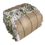 Shredded paper Bales - Newsprint 48.8gsm (mixed grade) +/- 25 kg