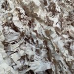 Shredded paper Bales - Newsprint 48.8gsm (white) +/- 100 kg