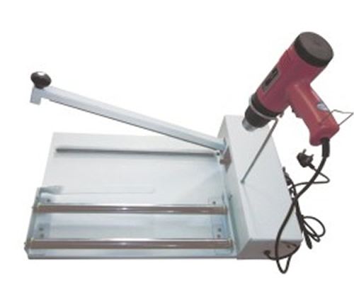 Continuous air suction band sealer