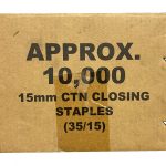 Staples Box and Tray Closure - STAPLES (A58) 3515