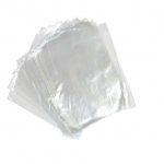 (p/1000) PLASTIC BAGS (CLEAR) BUTCHER / VEG AND FRUIT / BREAD BAGS - (BUTCHER BAGS/ FRUIT AND VEG)150mmx 250mm (B/BAG), 20 MICRONS