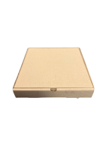 Pizza Box Brown (Small) (200mm x 200mm x 40 mm) 8″ inch - Image 2