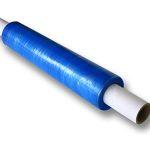 Pallet Wrapper (Clear/ different Colours) - 400mm x 15mic, Blue, Hand extended core (400m)