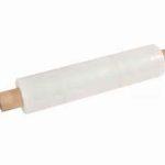 Pallet wrap (CLEAR) – (400mm width x 400m length x 17mic) , Clear, Hand extended core (400m)