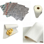 Greaseproof sheets and Kitchen Greaseproof rolls - printed 1 or 2 colour (made to order)