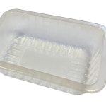 (p/1)Food tray / Tray sealer machine & Top film - TRAYS ONLY, FOR THE CLEAR TRAY, 15G REC/TRAY 200 X 140 X 55 (sold per : 200 Tray)