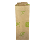Small Pharmacy Bag / G-pak small pharmacy bag (90mm+40mm gusset) x 240mm height (paper bag) p/500