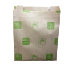 Medium Pharmacy Bag / G-pak Medium pharmacy bag (190mm+80mm gusset) x 220mm height (paper bag) p/500