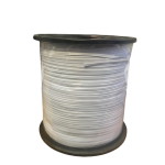 Twist ties (White)  400m (plastic coated wire) / Twisties