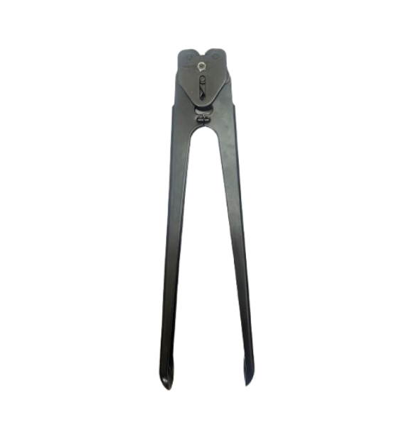 crimper black handle steel Crimper tool - for Steel strapping crimper (13mm) 1/2 inch " - Image 1