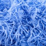 TISSUE SHREDDED* COLOURS (50G) SHREDDED TISSUE (blue)