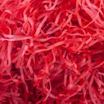 TISSUE SHREDDED* COLOURS (50G) SHREDDED TISSUE (red)