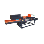 RAG TYPE BALER - Side bag press with scale