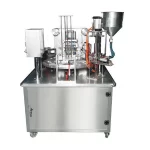 KIS-900 Rotary type plastic cup filling and sealing machine   (2000 p/h)
