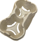 Moulded coffee cup - (2 cup ) Tray -* 100% biodegradable  ( ** launching soon ** )