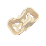 Moulded coffee cup - (2 cup ) Tray -* 100% biodegradable