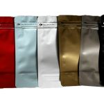 MX-027 Stand up pouch zipper coffee bags MOPP/VMPET/PE