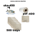 Egg selling Business (Start up) 500 egg trays (30's) with wrapper  + POF Plastic