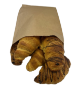 GPAK (Bread rolls 12 pack) - Bread Bag Kraft Paper - Bakery Bag * Large 12 roll