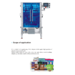 Vertical Packaging Machine / Bag width:(350mm-500mm W) , Bag Length:(100-700mm L) FILM-1020mm