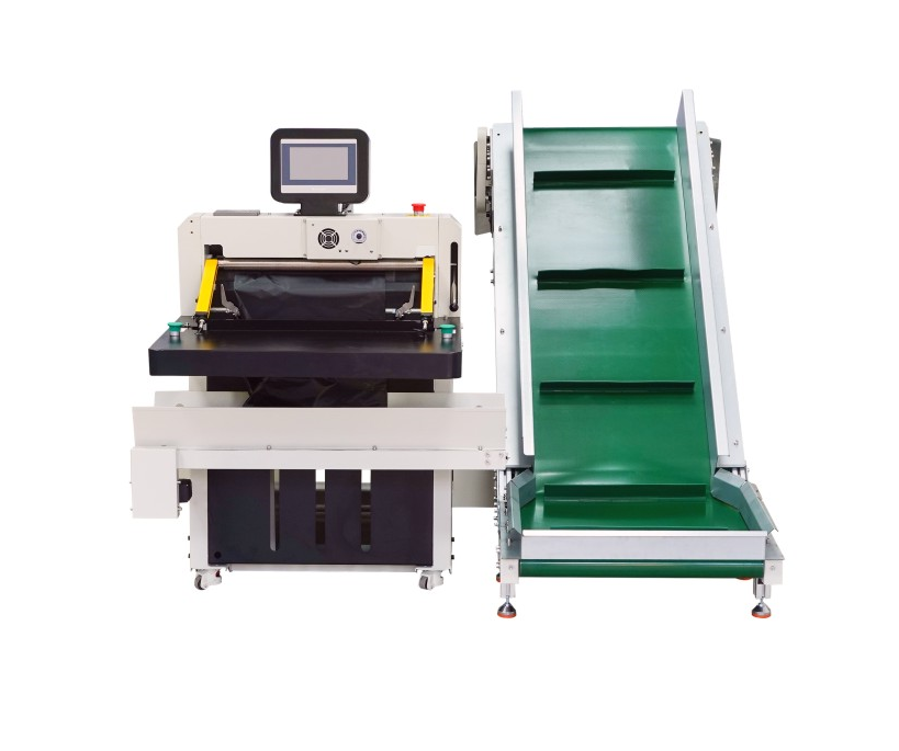 FDF50 Courier Bag Packing Machine (Smart Courier) with auto conveyer + labeling - Image 1