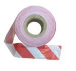 Barrier security line tape (72mm x 500m) red/white