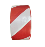 Barrier security line tape (72mm x 500m) red/white - Image 2