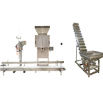 (KY-CO3) Sack stitch Closer + Conveyer (3.3M) + Weigher (Industrial scale) + Bucket loader