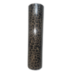 Wrapping paper (500mm) Kraft Animal (Black on Brown) * 100m roll * Cheetah