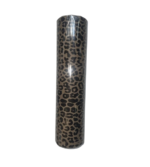 Wrapping paper (500mm) Kraft Animal (Black on Brown) * 100m roll * Cheetah