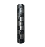 Wrapping paper (500mm) Baby shower  / party wrap (Black and Silver) * 100m roll