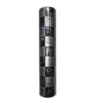 Giftwrap and Present Wrapping paper (500mm Width x 50m Length) Baby shower  / Party wrap (Black and Silver) * 50m roll - Image 2