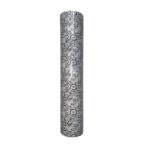 Wrapping paper (500mm) Party (Black on white twirl ) * 100m roll *