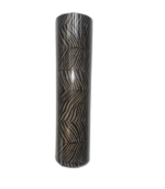Wrapping paper (500mm) Kraft Animal (Black on Brown) * 100m roll * Zebra