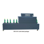 Shrink Sleeve Tunnel (BSS-2032) ELECTRIC (8kw) ( W: 120mm x H 300mm) Wider base