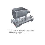 Piston filler (200ml-2000ml): Ranges / Table top model * Mixer in hopper