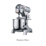 Mixer (Planetary) (1.1KW) *Extra motor power