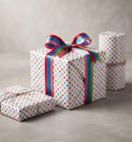 Giftwrap and Present Wrapping paper (500mm Wide x 50m Long) Party (Colour Dot ) * 50m roll *